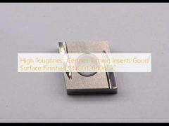 Hochzähe Cermet-Drehplatten, gute Oberflächengüte CNGG120404L-C