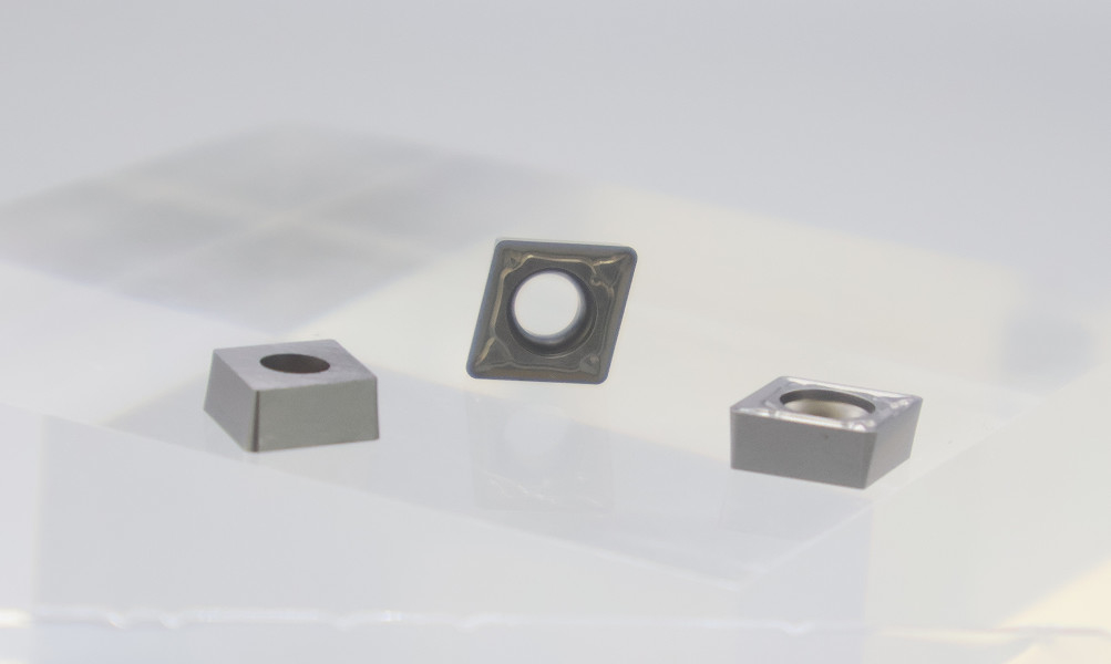 80°-Karbiddrehintritt CCMT09T PVD-Beschichtet für Stahl Edelstahl Gusseisen