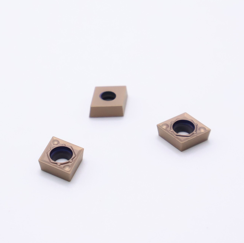 CCMT060202-1HQ PV2310 Zermet-Schneidwerkzeug Einfügt Bronze Material HRA92.5 Härte Glatte Oberfläche