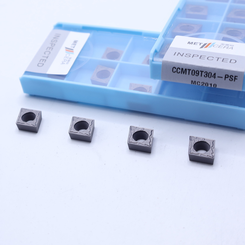 CCMT09T304 CNC-Cermett-Einsatz für Metalldrehwerkzeuge, Metallkeramikdrehwerkzeuge, Veredelungsschablonschneider