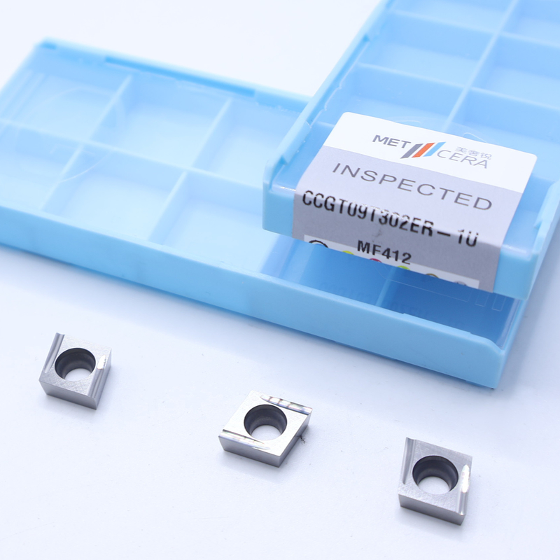 CCGT09 Carbide Insert Boring Insert, Carbide Internal Turning Insert für das Schneiden von Stahl, Legierungsstahl, Low Feed, Positive Insert, CCGT09T302ER-1U