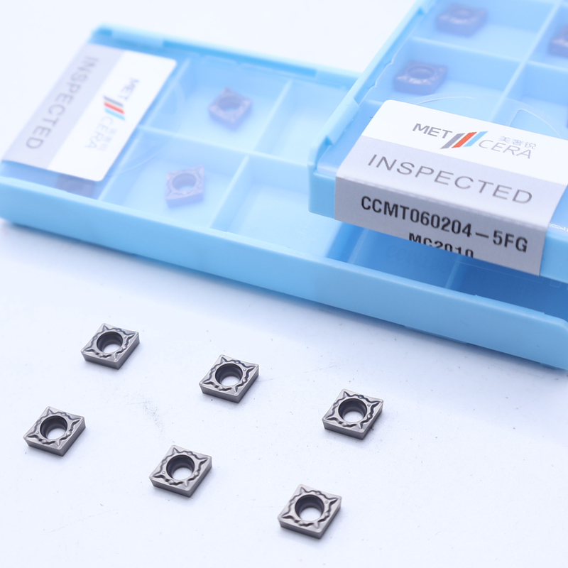 CNC-Drehinstallationen mit hohem Widerstand CCMT06-5FG CCMT09-5FG Außen- und Innendrehinstallationen