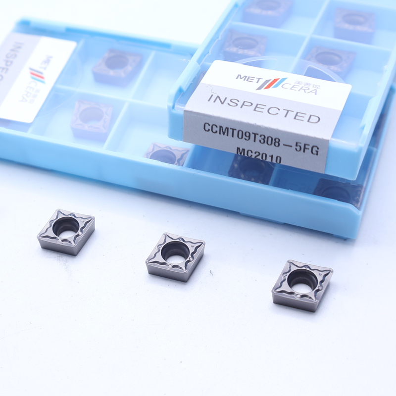 CNC-Drehinstallationen mit hohem Widerstand CCMT06-5FG CCMT09-5FG Außen- und Innendrehinstallationen