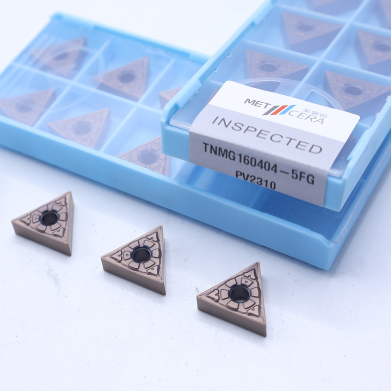 MC2010/PV2110/PV2310 TNMG160404 TNMG160408 CNC-Drehinterstellungen Cermet-Drehinterstellungen für CNC-Maschinen im 5FG-Chipschneider