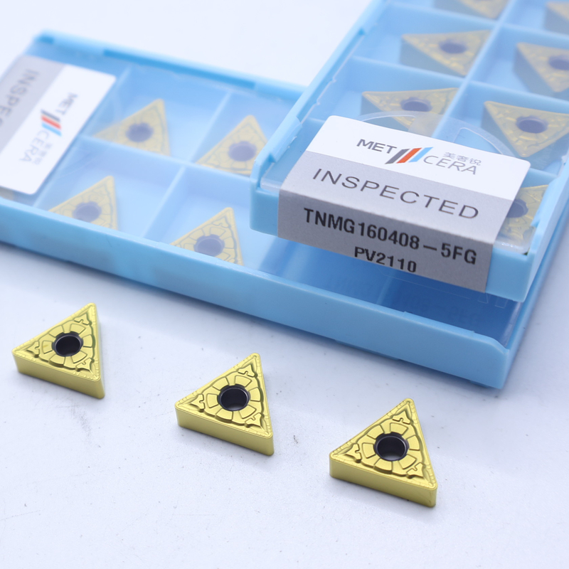 MC2010/PV2110/PV2310 TNMG160404 TNMG160408 CNC-Drehinterstellungen Cermet-Drehinterstellungen für CNC-Maschinen im 5FG-Chipschneider