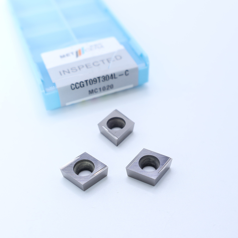 Werkstück aus Kohlenstoffstahl CCGT06 CCG09 Cermet-Werkstücke mit Fertigung und C-Finierung für CNC-Bearbeitung