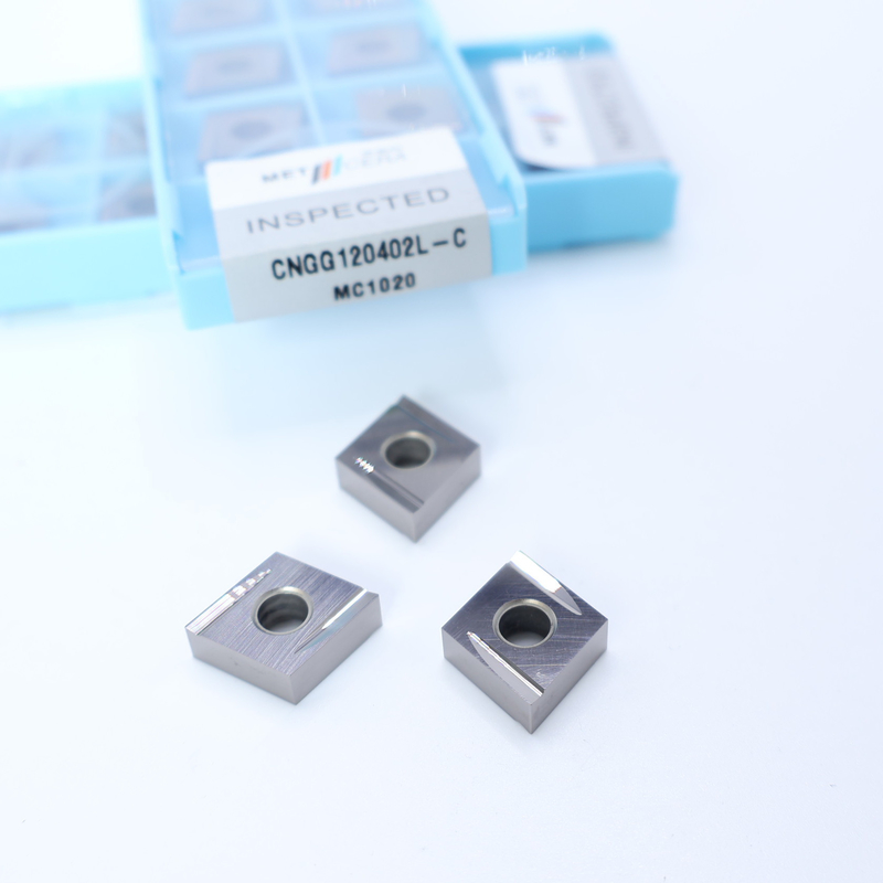 CNGG12-Cermet-Werkstücke mit nicht beschichteter Beschichtung und C-Finish-Chipschneider