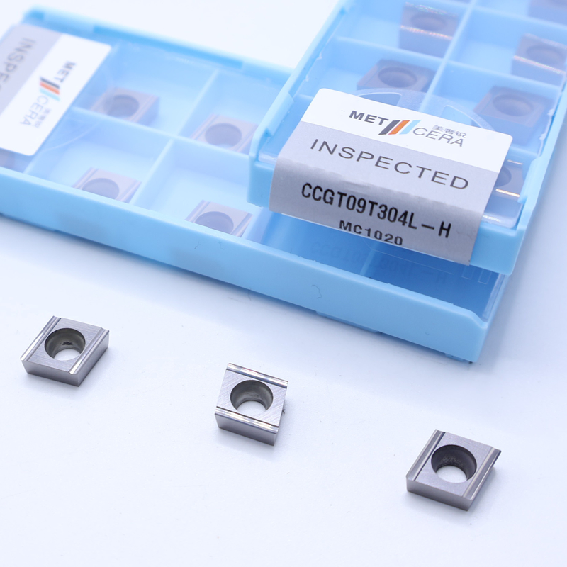 CCGT06 CCGT09 Cermet CNC Dreh-Einsätze für P-Materialien, End-Einsätze mit H-Chipschneider