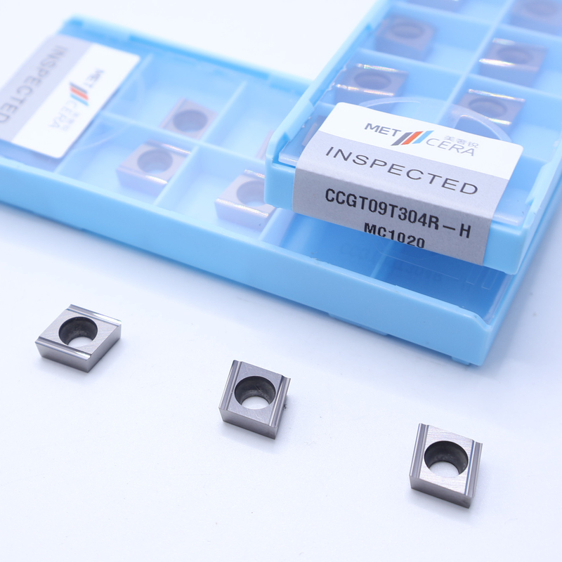 CCGT06 CCGT09 Cermet CNC Dreh-Einsätze für P-Materialien, End-Einsätze mit H-Chipschneider