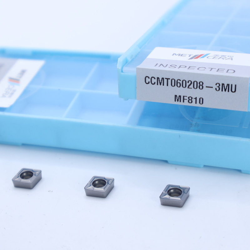 CCMT06 CCMT09 CCMT12 Carbide Turning Insert Positives Insert mit 3MU Halbfertig-Chipschneider Härte HRA91.8