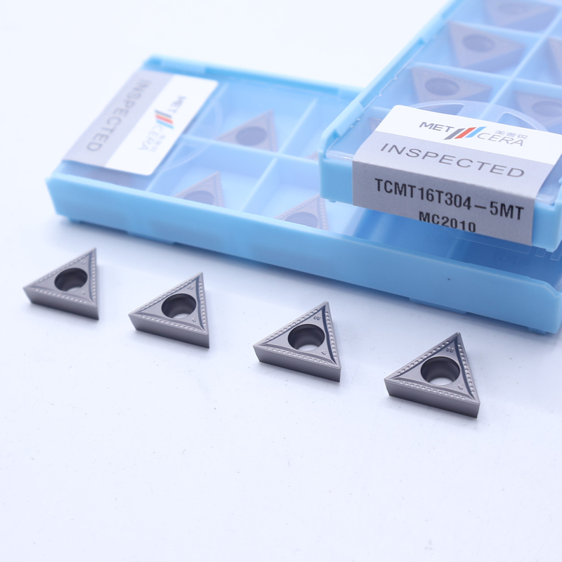TCMT11 TCMT16 Positive CNC-Drehinsätze mit 5 MT Halbfertigsplitter, Cermet-Drehinsatz