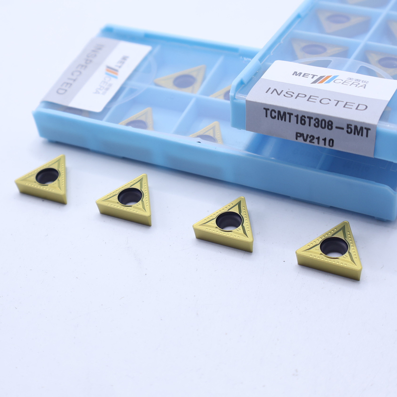 TCMT11 TCMT16 Positive CNC-Drehinsätze mit 5 MT Halbfertigsplitter, Cermet-Drehinsatz