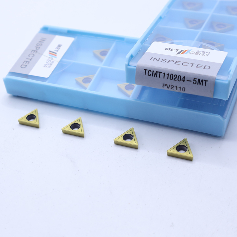 TCMT11 TCMT16 Positive CNC-Drehinsätze mit 5 MT Halbfertigsplitter, Cermet-Drehinsatz