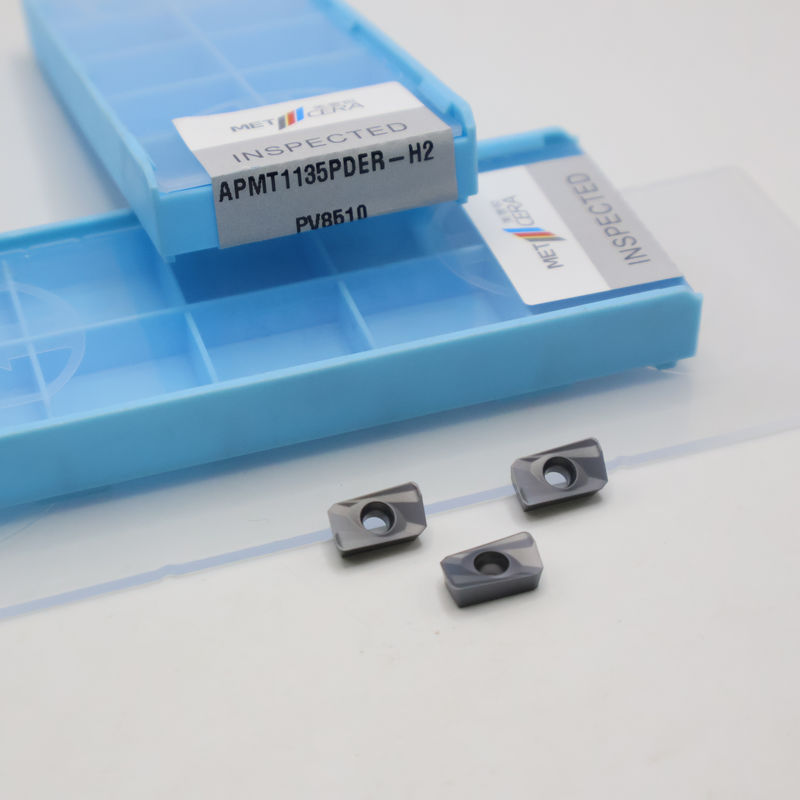 90 Grad-Karbid-Fräsen-Einsätze APMT1135PDER-H2 Gesichtsfräsen Slotting-Fräsen-Karbid-Einsätze Schneidwerkzeuge für indexierbare