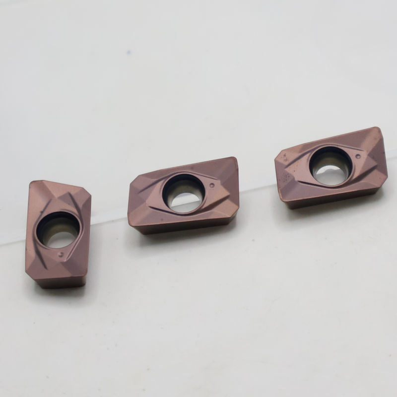 Hartmetall-Fräseinsätze-Set, Hochleistungs-Fräseinsätze für Edelstahl-Hartlegierung APMT1604PDER-FM