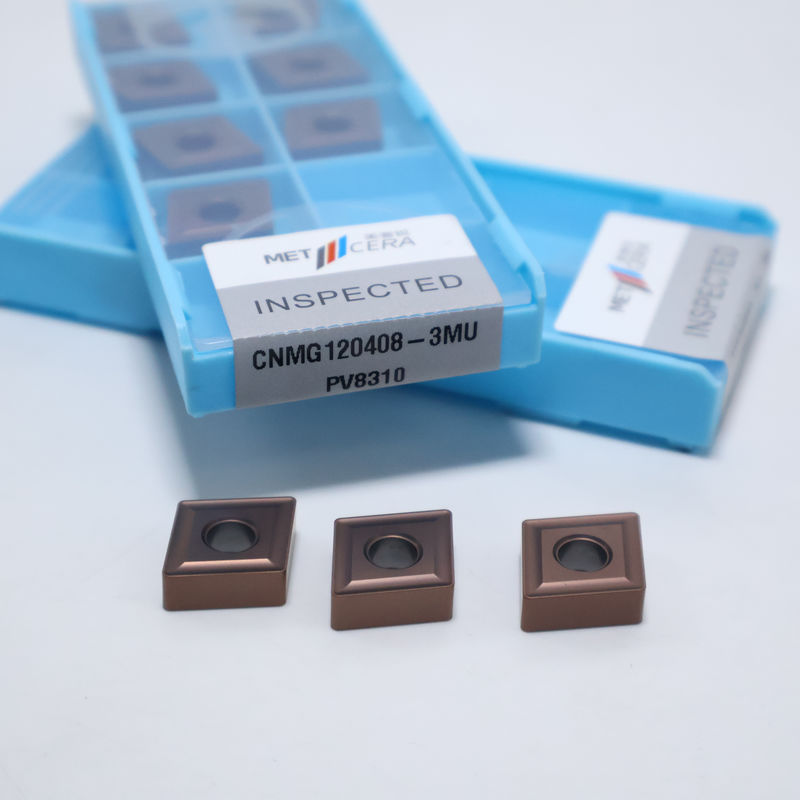 PV8310 KN-Klasse CNMG120404 CNMG120408 Karbid-Werkstück für Stahl und Edelstahl